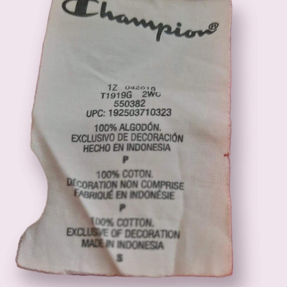 Champion t-shirt.size S,Color Red - Picture 5 of 5